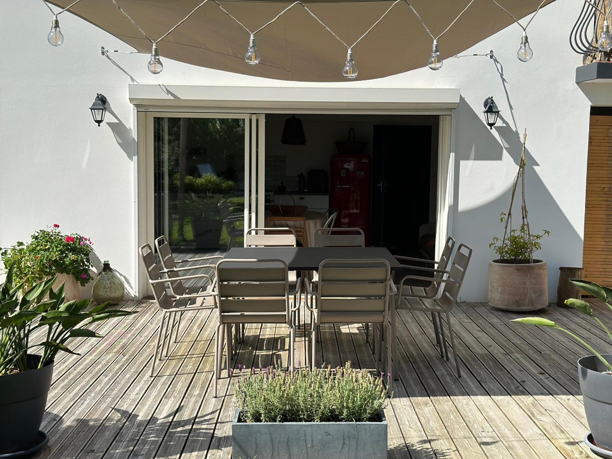 L'Annexe Landaise Bed and Breakfast Saint-Martin-de-Seignanx Eksteriør billede